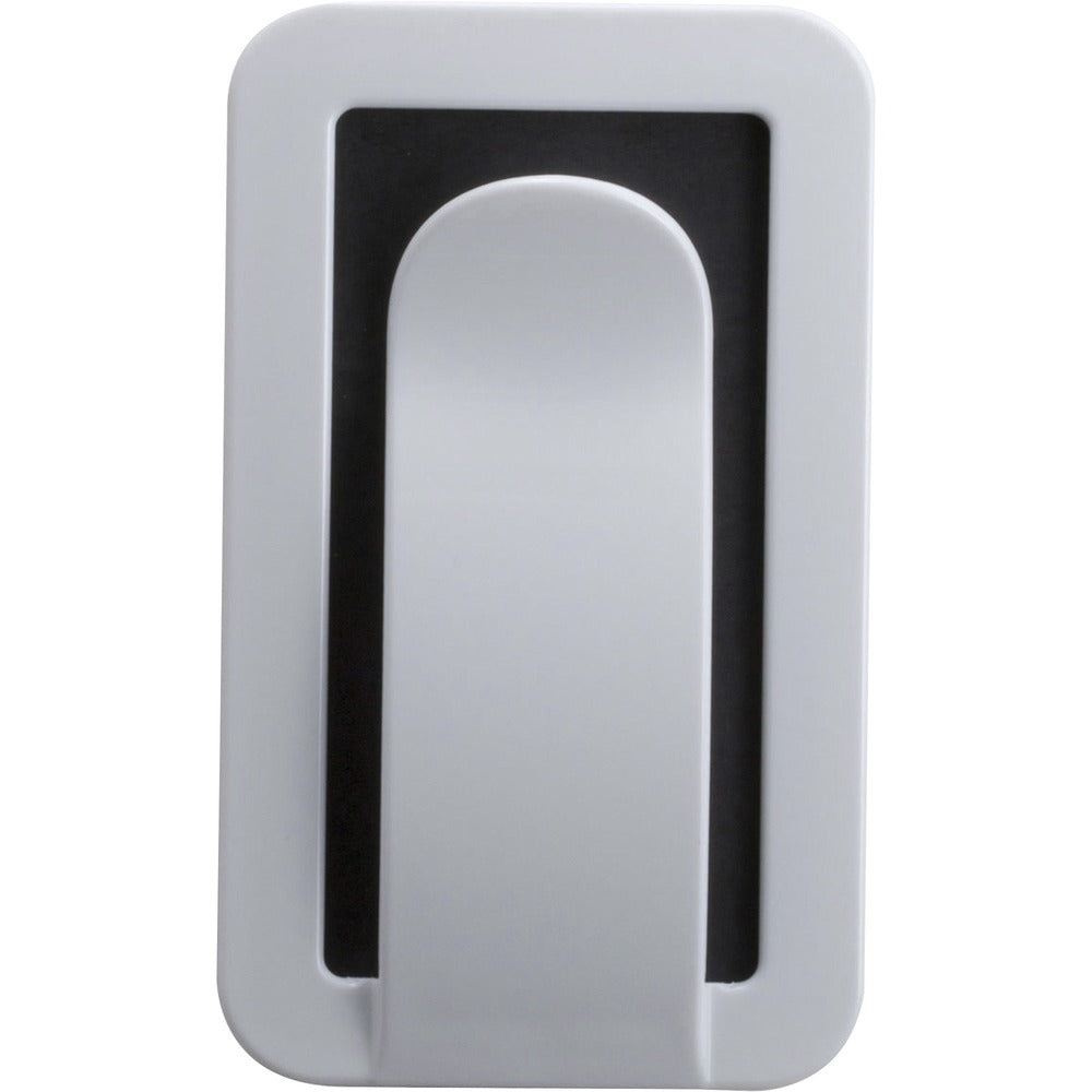 Image of Officemate Note Holder, Magnetic, 3-9/10"Wx1/2"Dx2-2/5"H, White