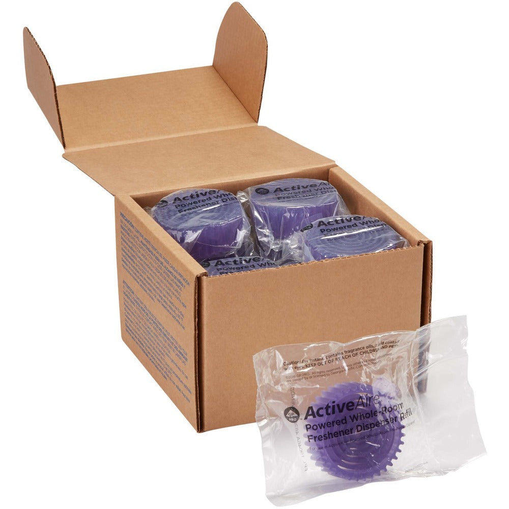 Image of Georgia-Pacific Refill, f/Room Freshener Disp, Lavender, 12/CT, Purple