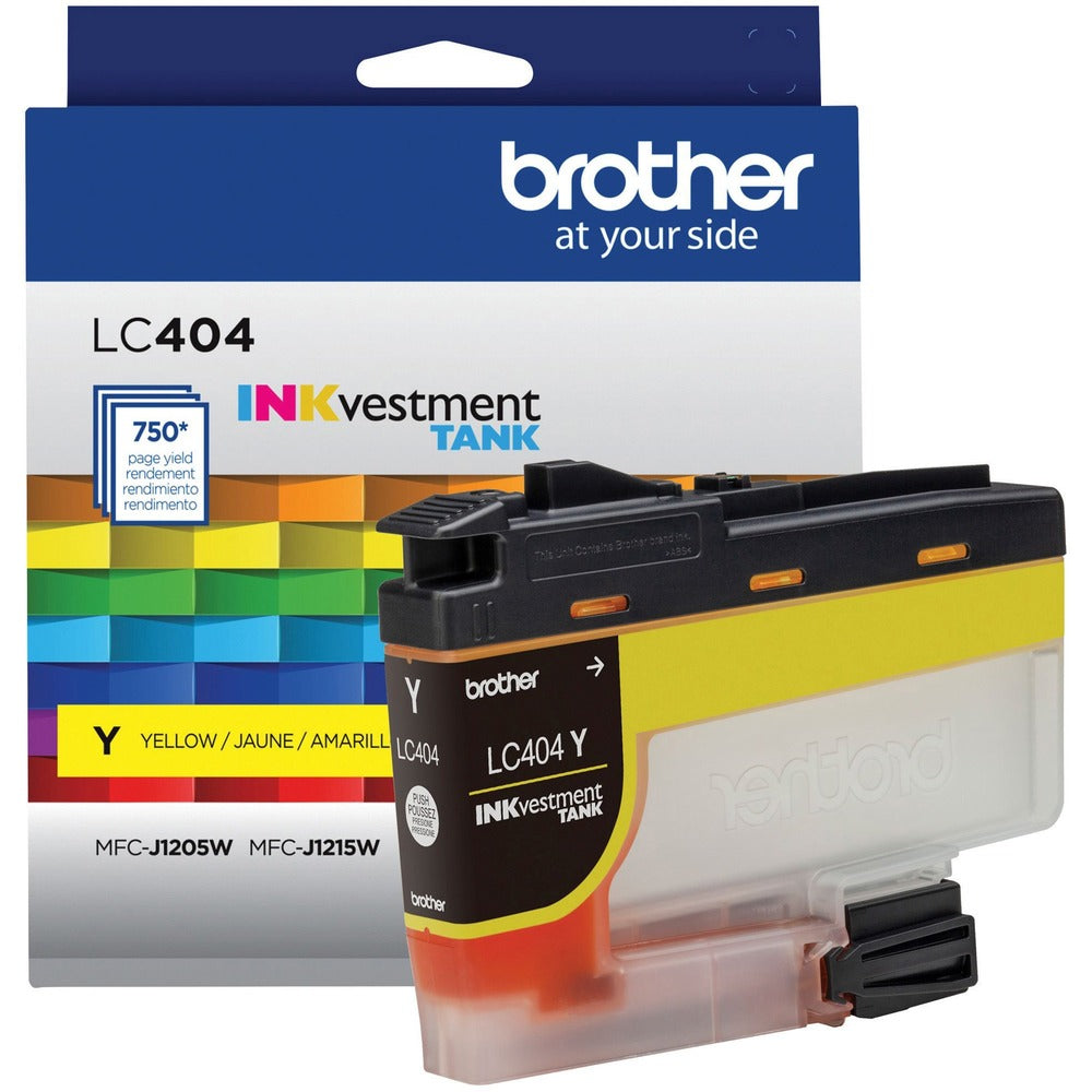 Image of Brother Ink Cartridge,MFC-J1205W,750 Pg Yld,Yellow