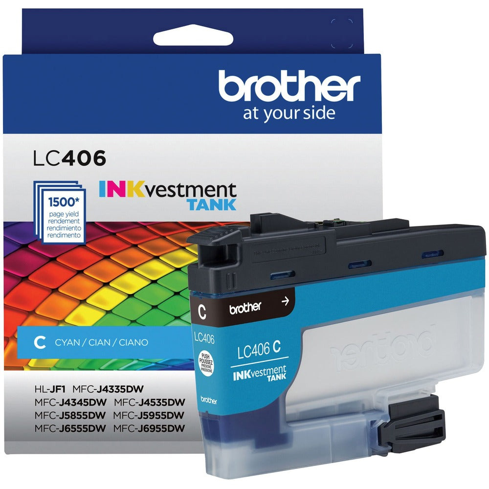 Image of Brother Ink Cartridge,MFC-J4335DW,1500 Pg Yld,Cyan