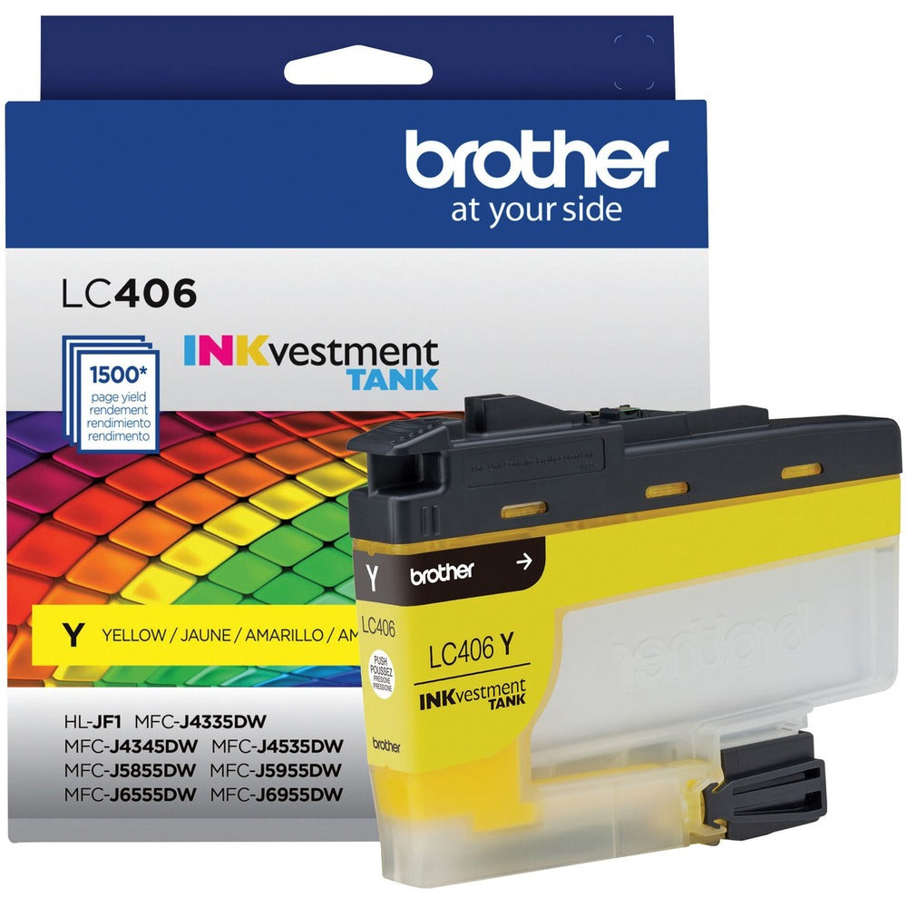 Image of Brother Ink Cartridge,MFC-J4335DW,1500 Pg Yld,Yellow