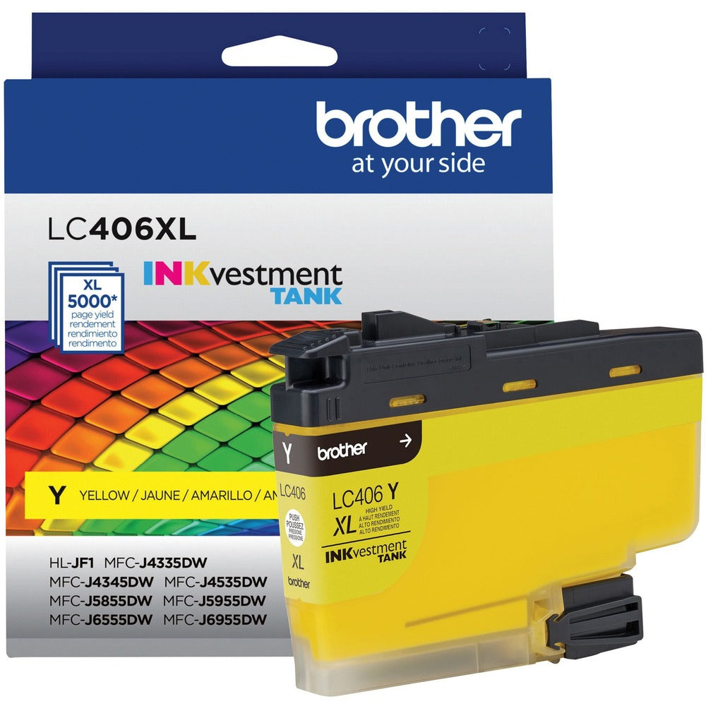 Image of Brother Ink Cartridge,MFC-J4335DW,5000 Pg Yld,Yellow