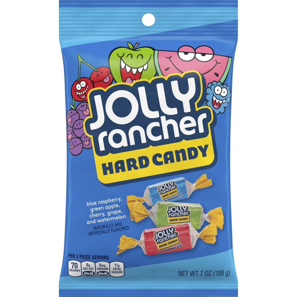 Image of Hershey Co Candy, Jolly Ranchers, 7 oz, 12/CT, Assorted