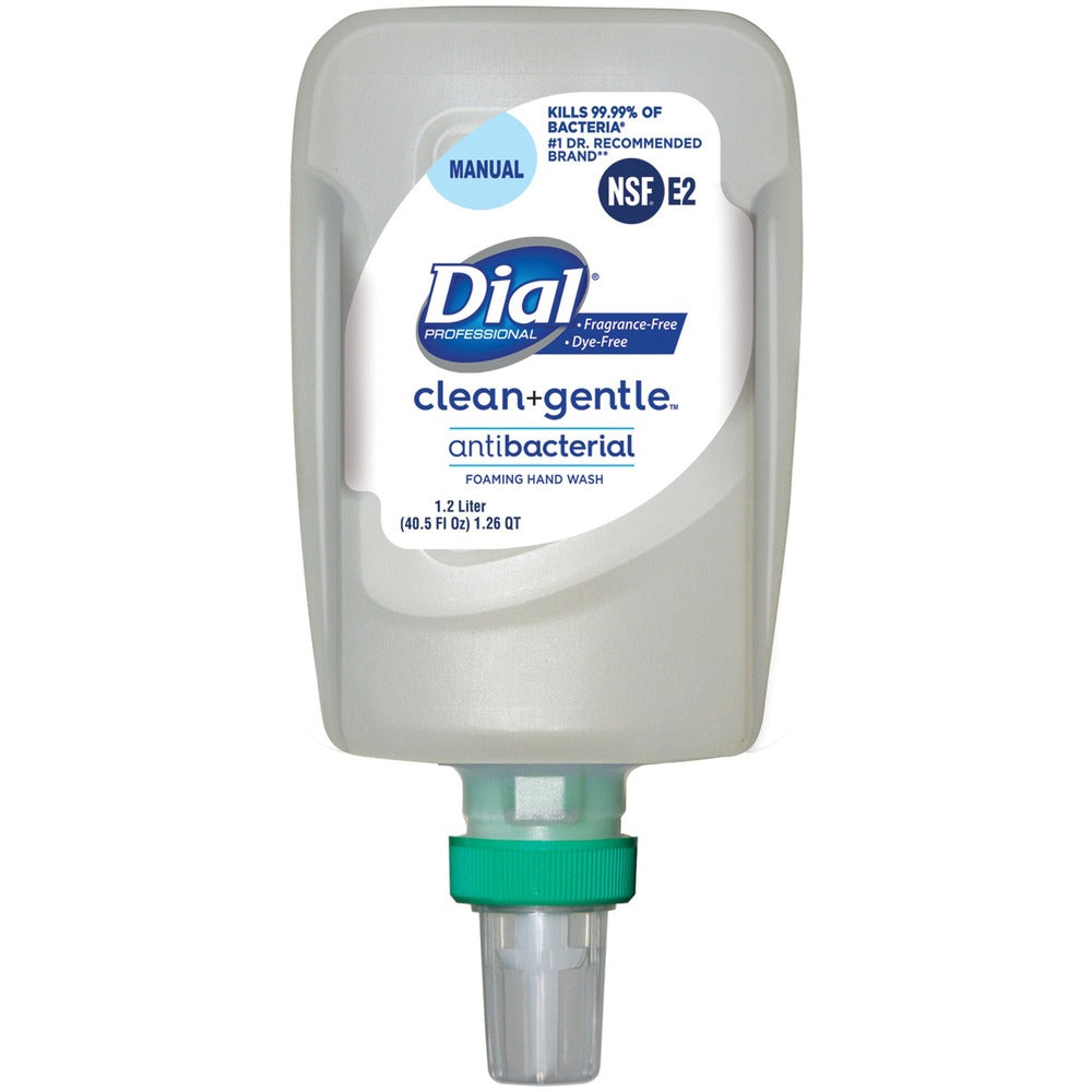Image of Dial Corporation Handwash,Clean+Gentle,f/FIT Manual Dispenser,1.2L,3/CT,WE
