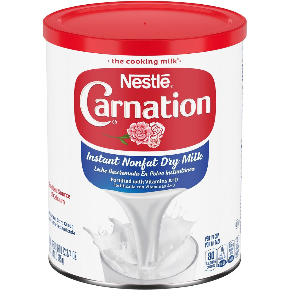 Image of Nestle USA Dry Milk, Nonfat, Carnation, 22.75 oz, 4/CT, Multi