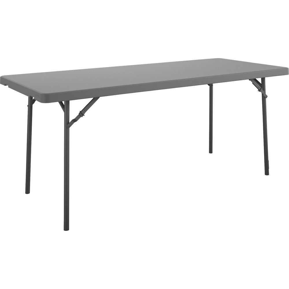 Image of Cosco Home And Office Products Table, Folding, B Mold, 60"Wx4"Lx29-1/4"H, Gray
