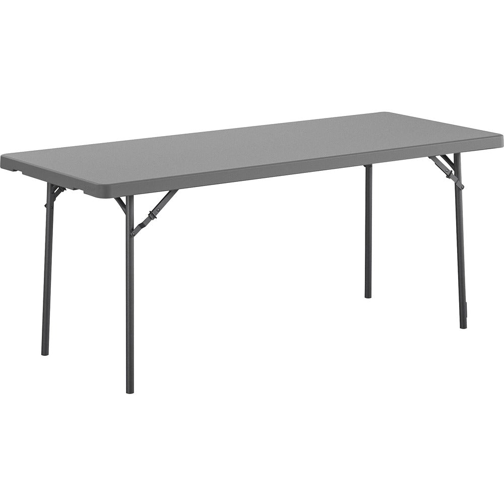 Image of Cosco Home And Office Products Table, Folding, B Mold, 72"Wx4"Lx29-1/4"H, Gray