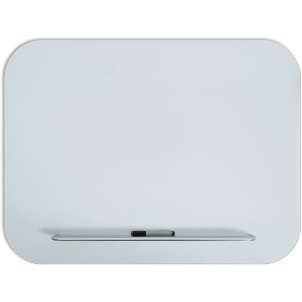 Image of U Brands Dry-erase Board, Glass, Magnetic, 48"x36", White