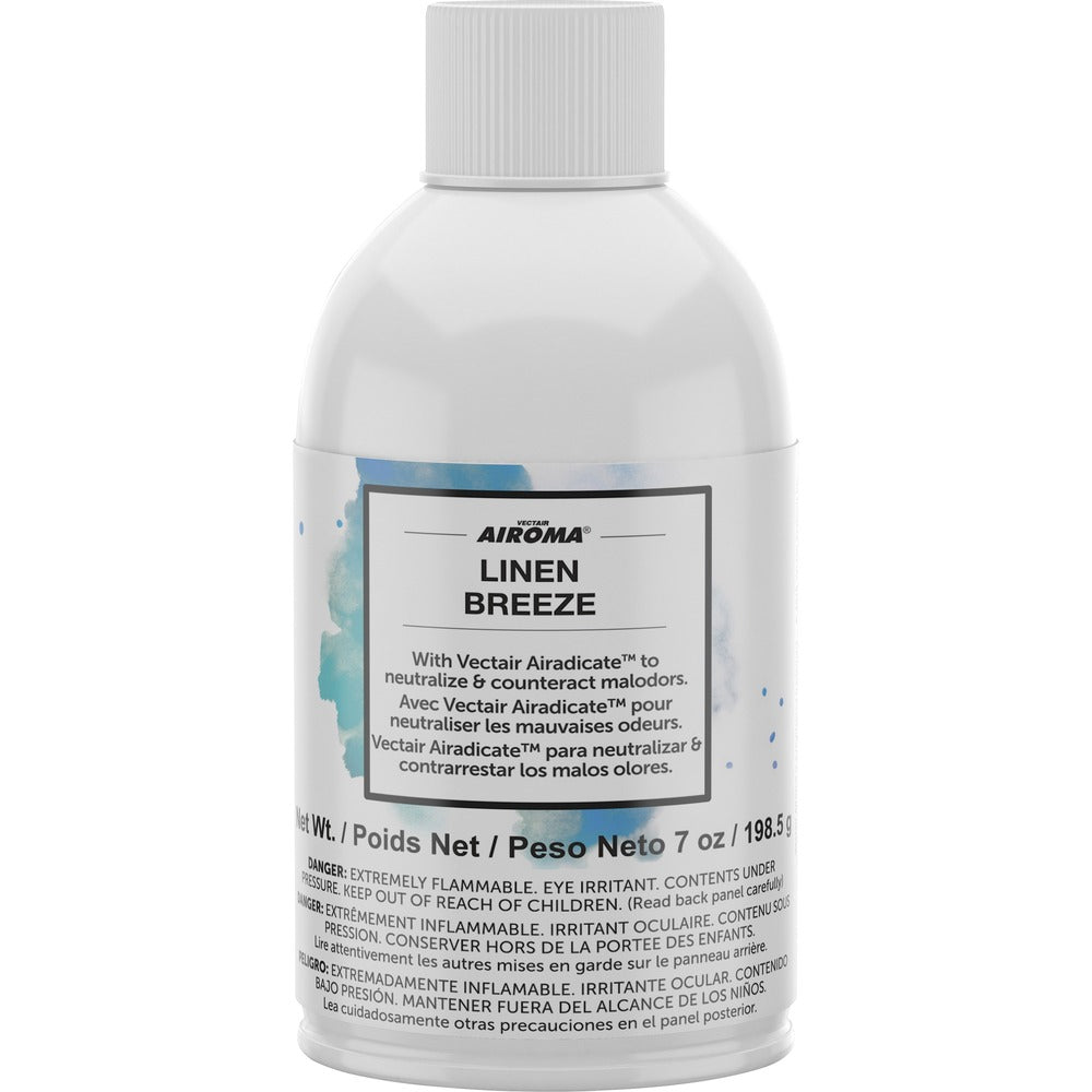 Image of Vectair Systems, Inc. Refill, Airoma, Linen Breeze, 2-3/5"x2-3/5"x5-3/5", 12/CT,MI