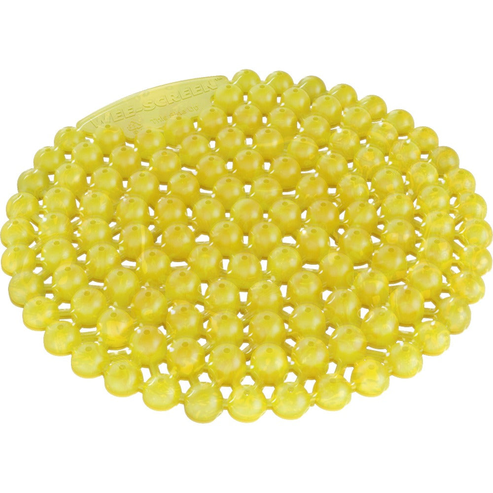 Image of Vectair Systems, Inc. Urinal Screen, Citrus Mango, 6-3/5"x6-3/5"x1/4", 10/CT, YW