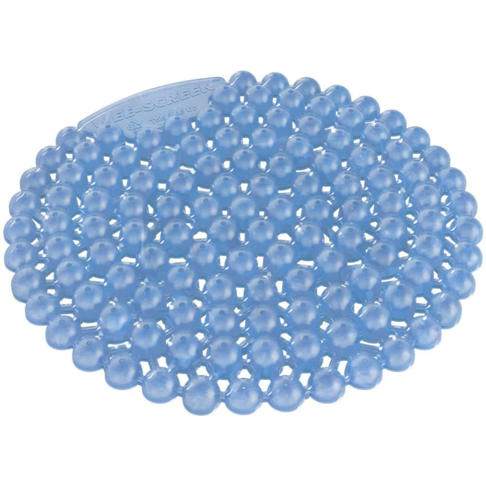 Image of Vectair Systems, Inc. Urinal Screen, Linen Breeze, 6-3/5"x6-3/5"x1/4", 10/CT, Blue