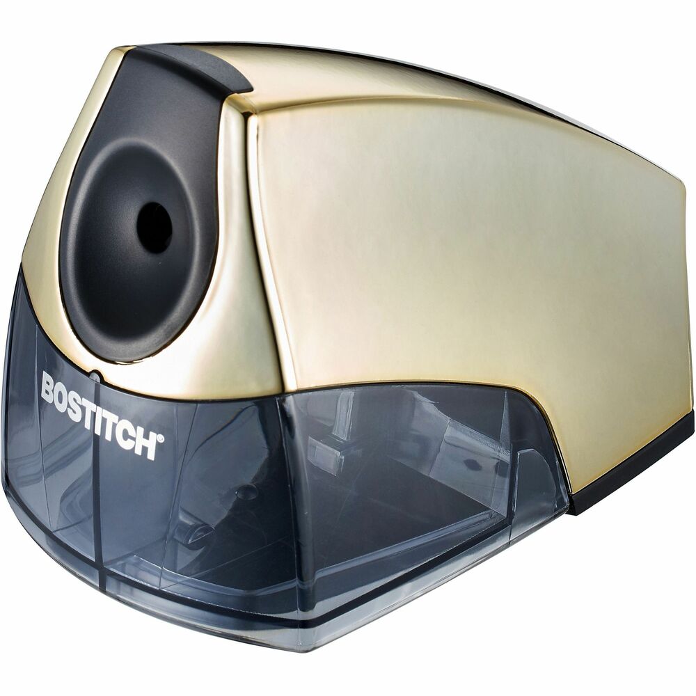 Image of Bostitch (Stanley Bostitch) Pencil Sharpener, Electric, 4"x8-1/3"x4-1/4", Gold