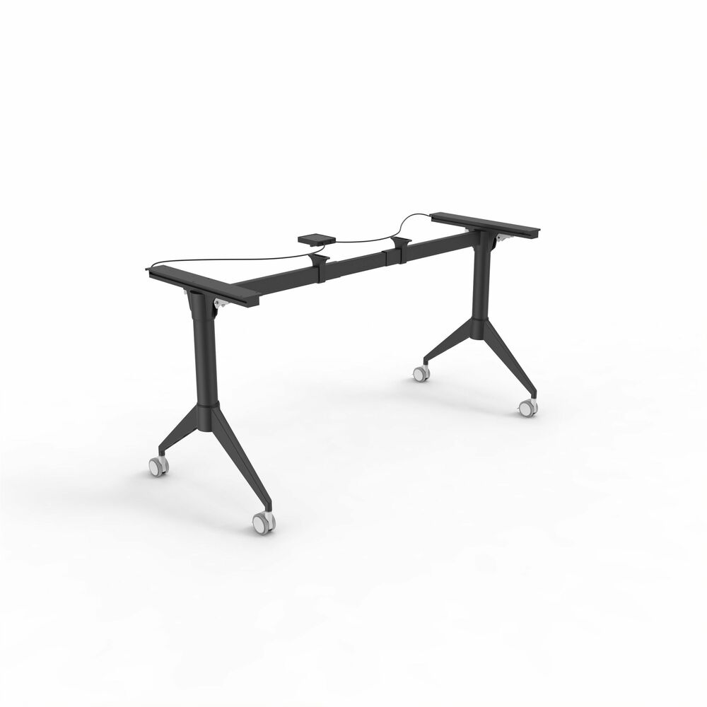 Image of Lorell Base, f/Training Tabletop, Width-Adj, 29-1/2"H, Black