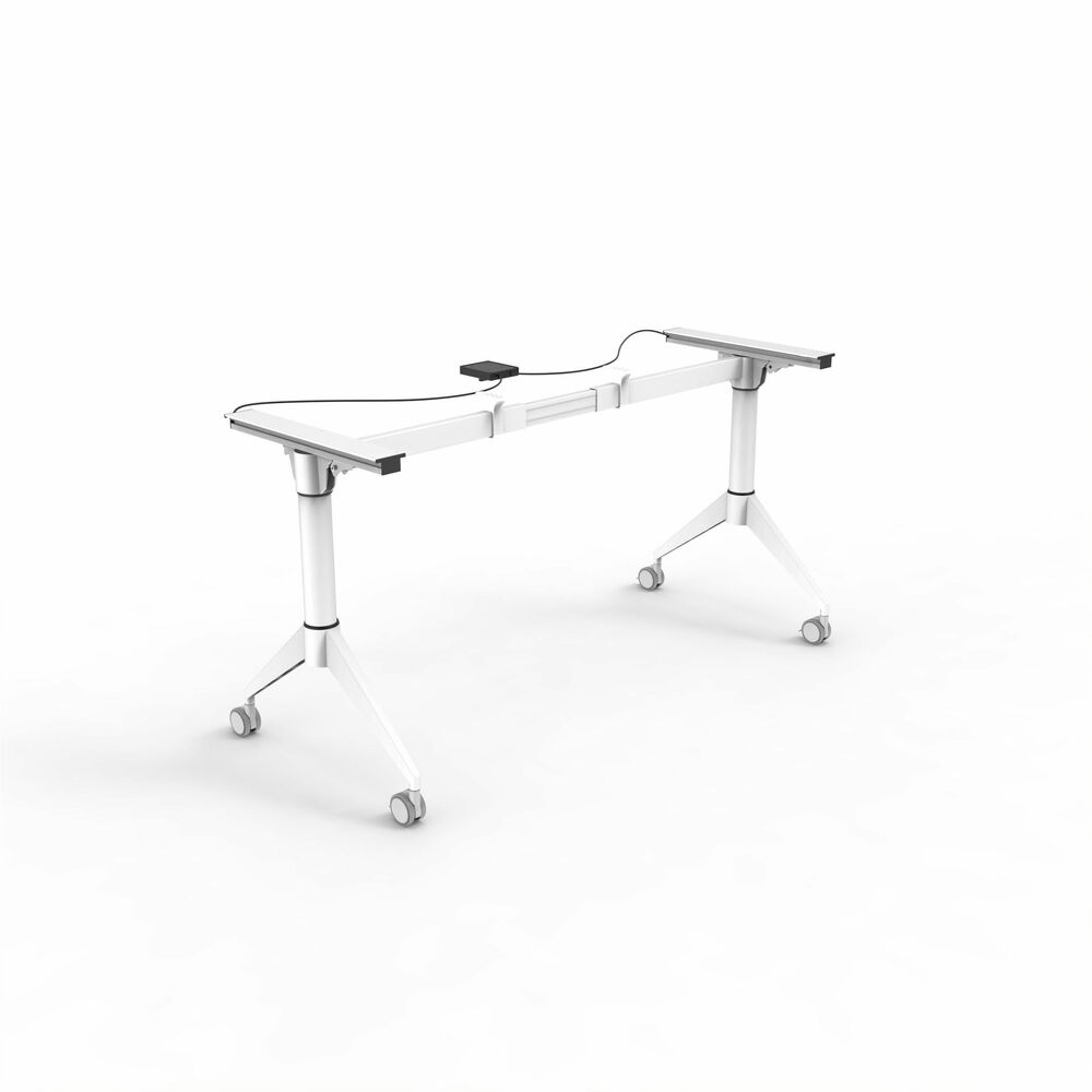 Image of Lorell Base, f/Training Tabletop, Width-Adj, 29-1/2"H, White