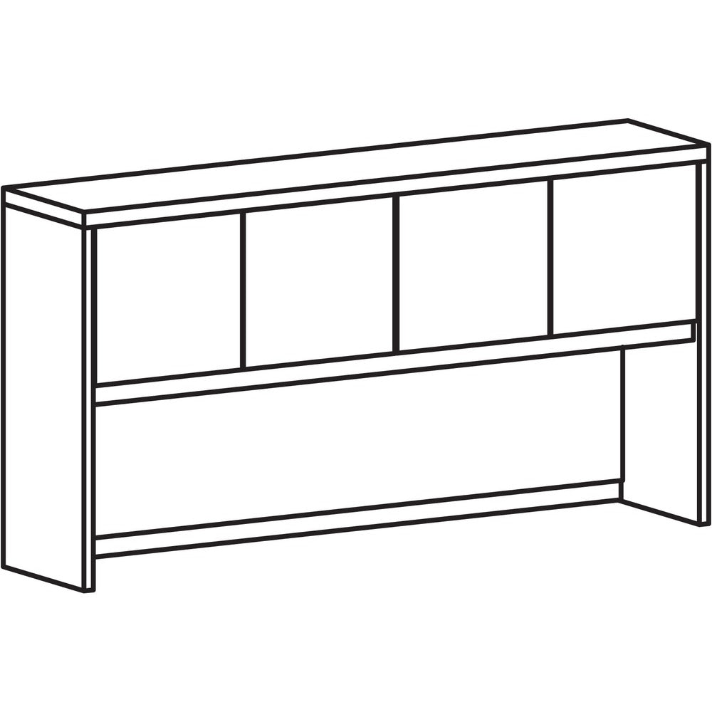 Image of Lorell Hutch, Prominence, 72"Wx16"Dx39"H, Gray Elm