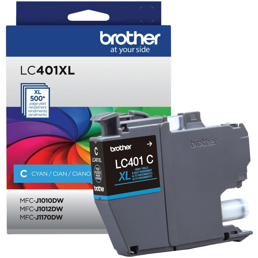 Image of Brother Ink Cartridge,MFC-J1010DW,500 Pg Yld,Cyan