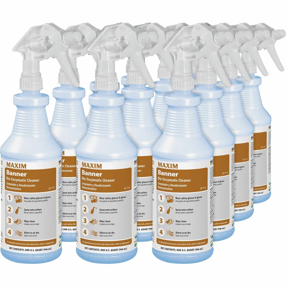 Image of Midlab Inc Deodorizer,f/Waste Systems,Bioactive,1 Quart,12/CT,White