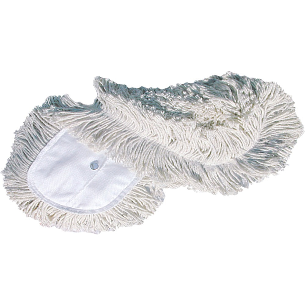Image of Genuine Joe Dust Mophead Refill,Blended Yarn,60"x5",White