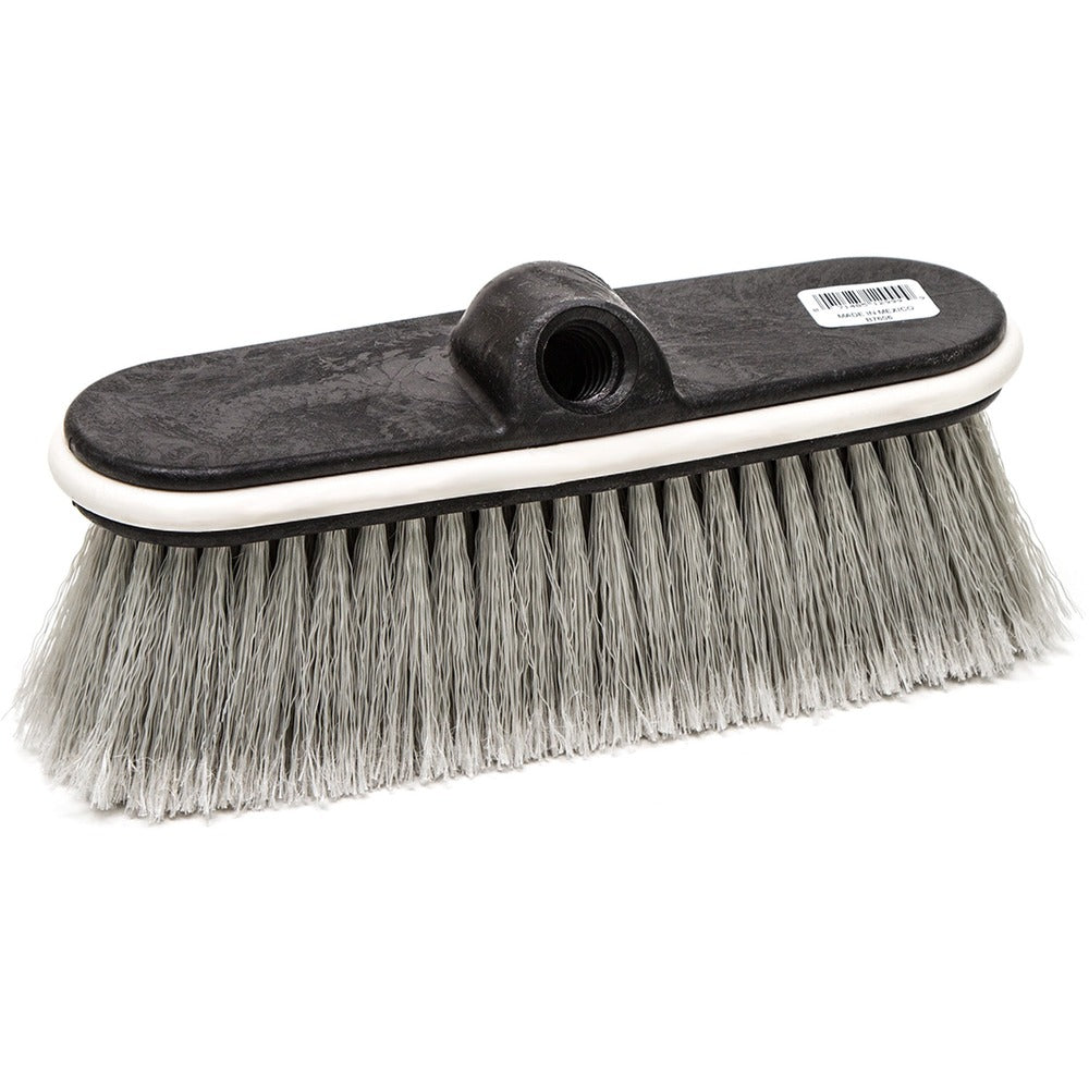 Image of Genuine Joe Scrub Brush,f/Wall/Window/Car,10"W,2-3/8"L Trim, Gray