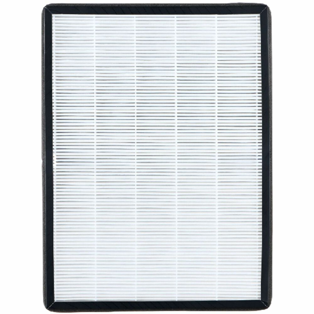 Image of Lorell Filter, 4-Layer, True HEPA, Carbon, 9.8"x1.34"x12.7", BK/WE