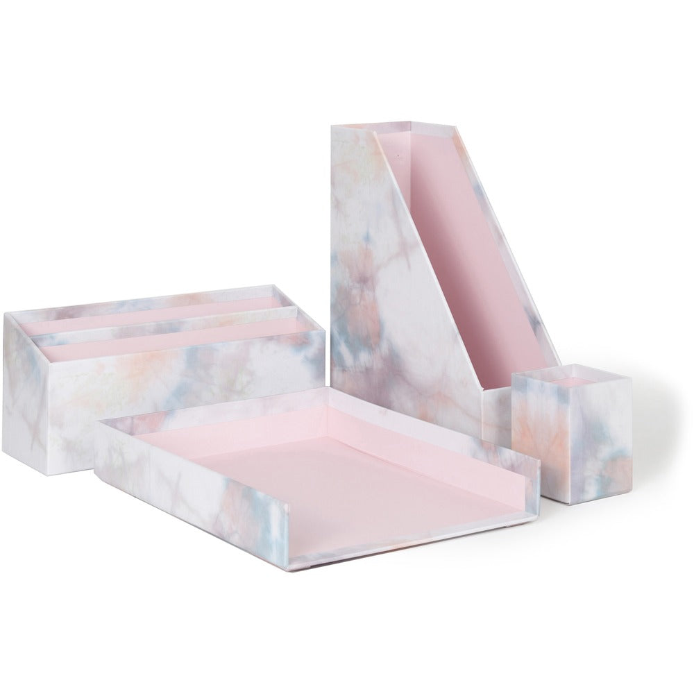 Image of U Brands Desktop Set, 9-3/4"Wx12"Lx4-1/5"H, Soft Dye