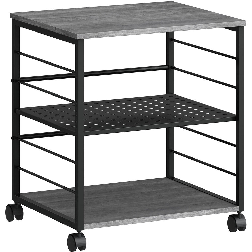 Image of Lorell Machine Stand,Mobile,200 lb Cap,23-5/8"x19-5/8"x26-1/2",CL