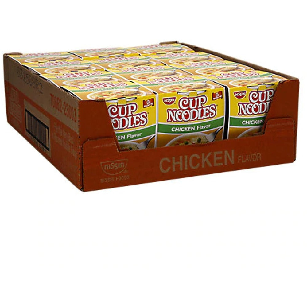 Image of Nissin Noodles,Ramen,Chicken,No MSG,Cup,2.5oz,12/CT