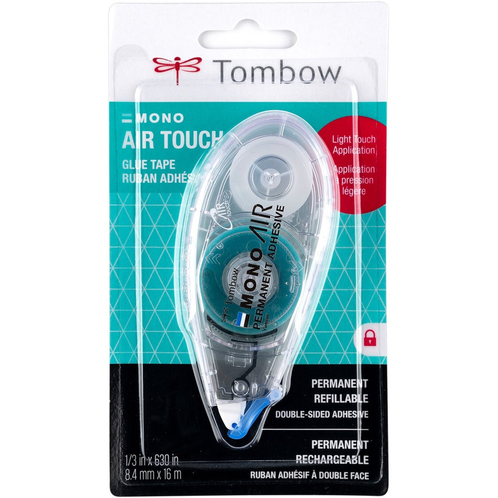 Image of Tombow Glue Tape,w/Air Touch Dispenser,Permanent,1/3"x630",WE