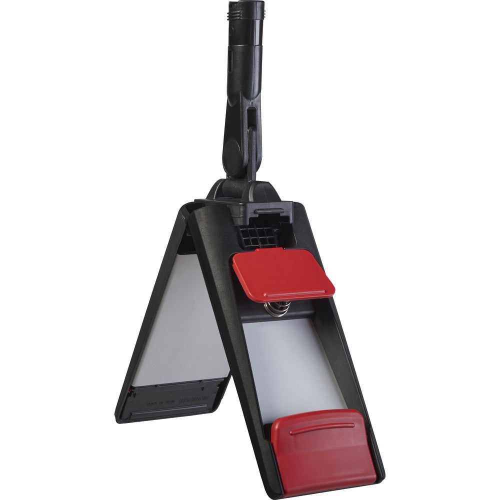 Image of Rubbermaid Commercial Products Mop Frame,f/AdaptMicrofiberMap,18-1/4"x4"x1-3/4",12/CT,RD/BK