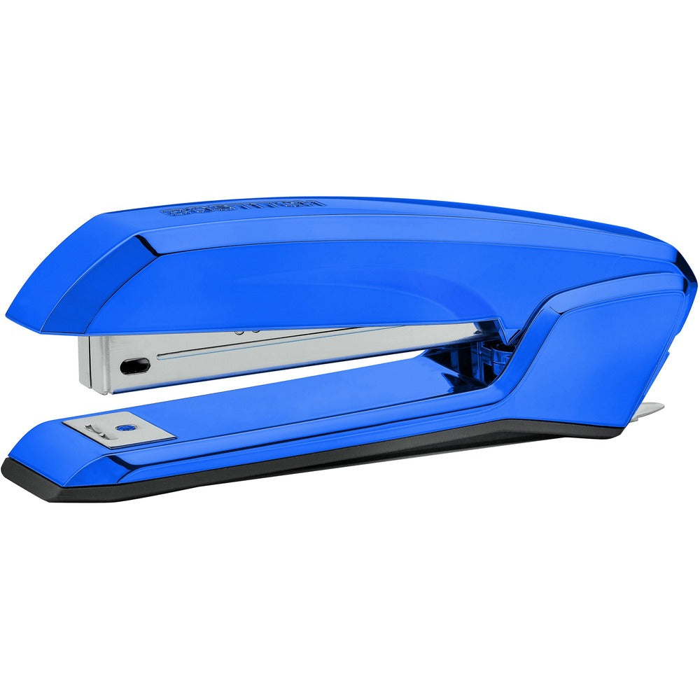 Image of Bostitch (Stanley Bostitch) Stapler,w/Built-in Remover,Tacking,20-Sht Cap,Blue Metal