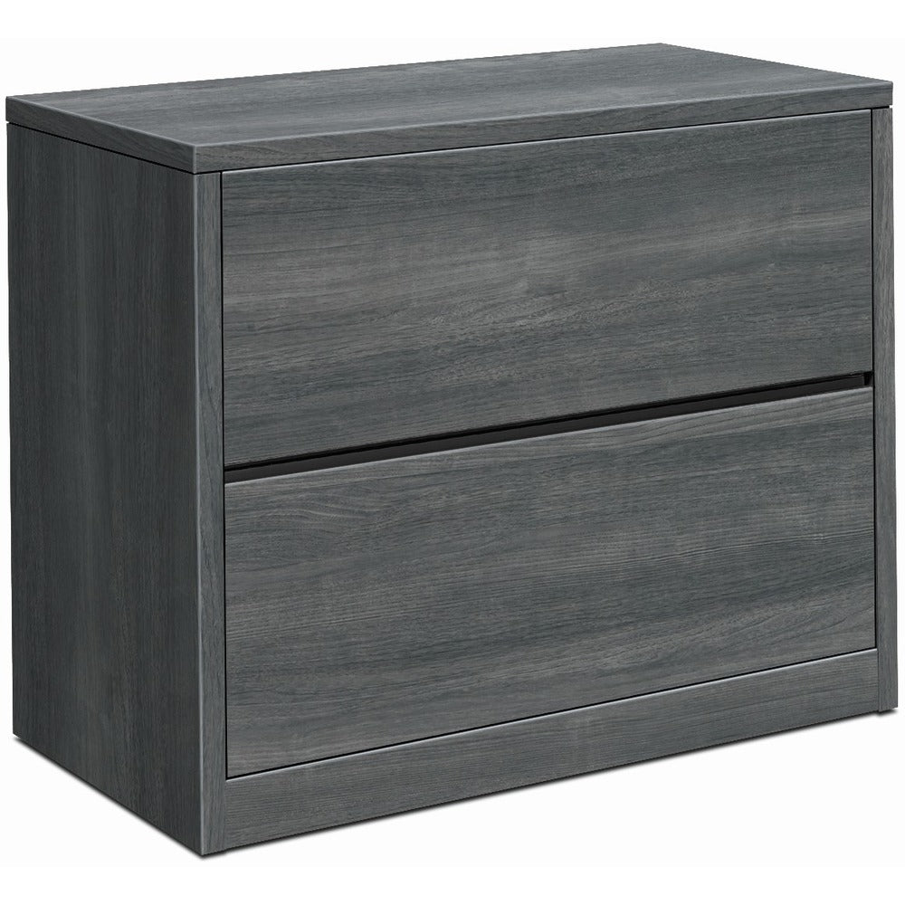 Image of The HON Company Lateral File, 2-Drawer, 36"x20"x29-1/2", Sterling Ash