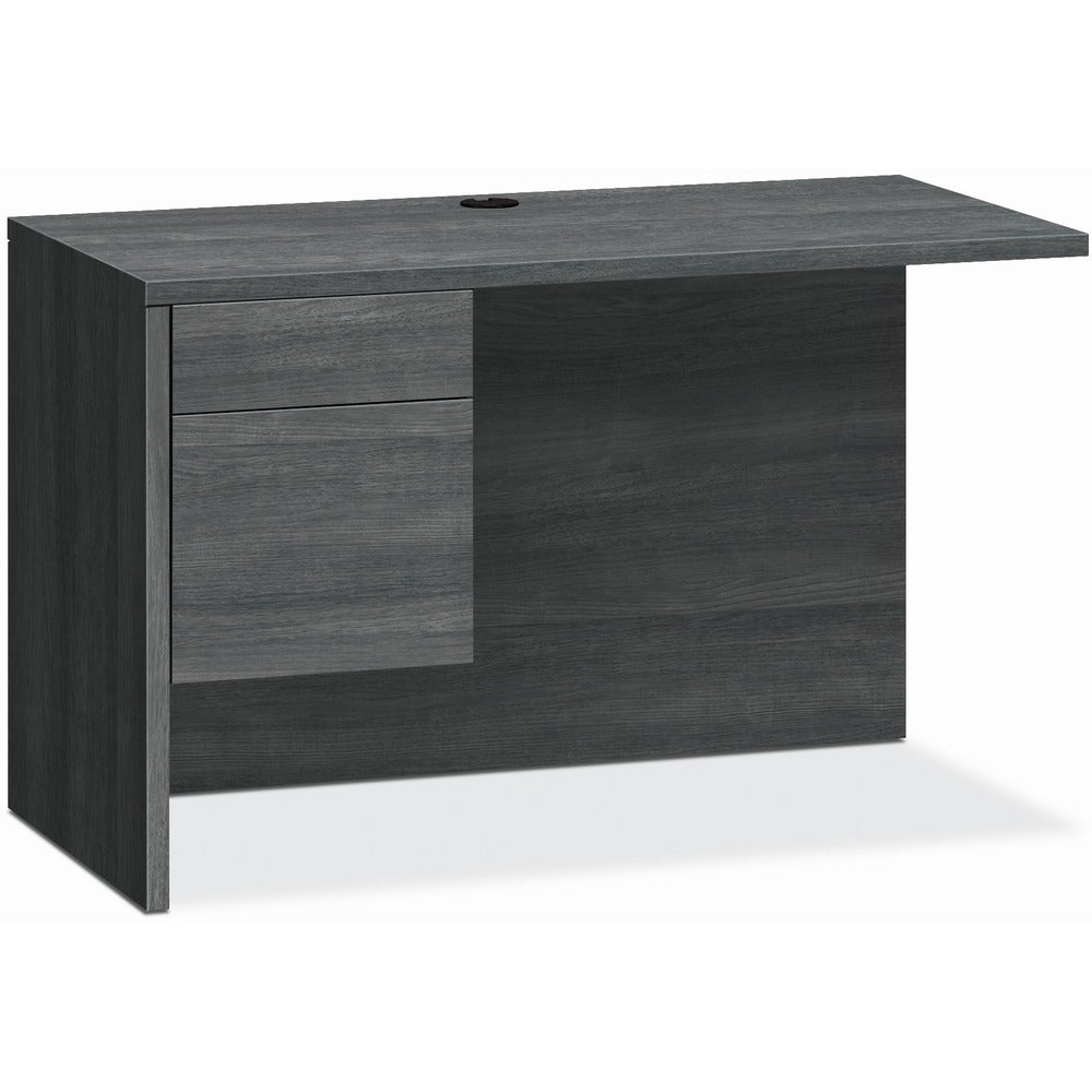 Image of The HON Company Left Return,f/Right Ped.Desk,48"x24"x29-1/2",Sterling Ash