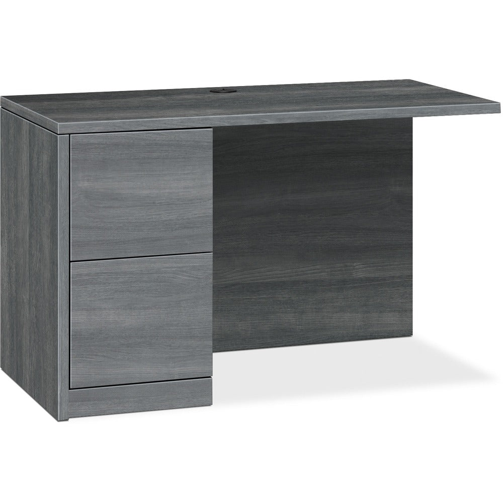 Image of The HON Company Left Return,f/Rt.Ped.Desk,F/F, 48"x24"x29-1/2",Sterling Ash