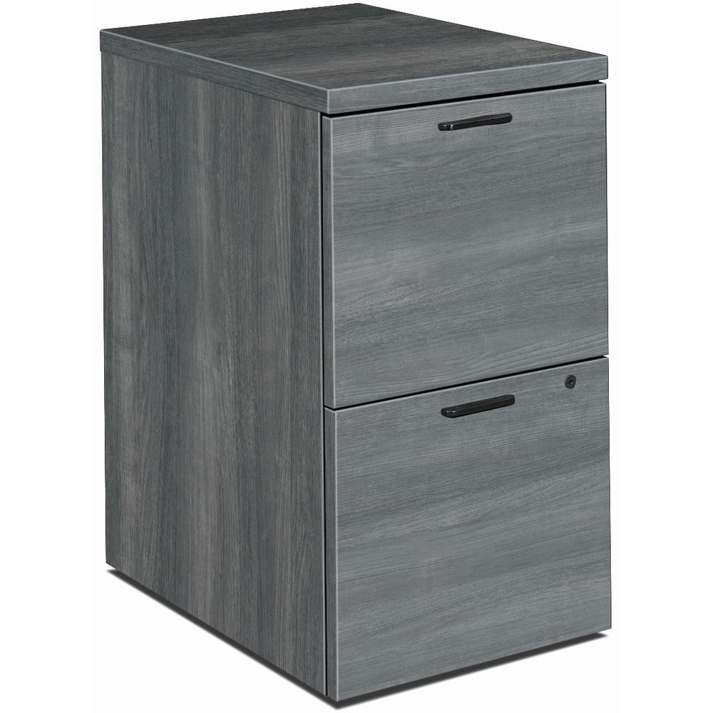 Image of The HON Company Mobile Pedestal, F/F, 15-3/4"x22-3/4"x28", Sterling Ash