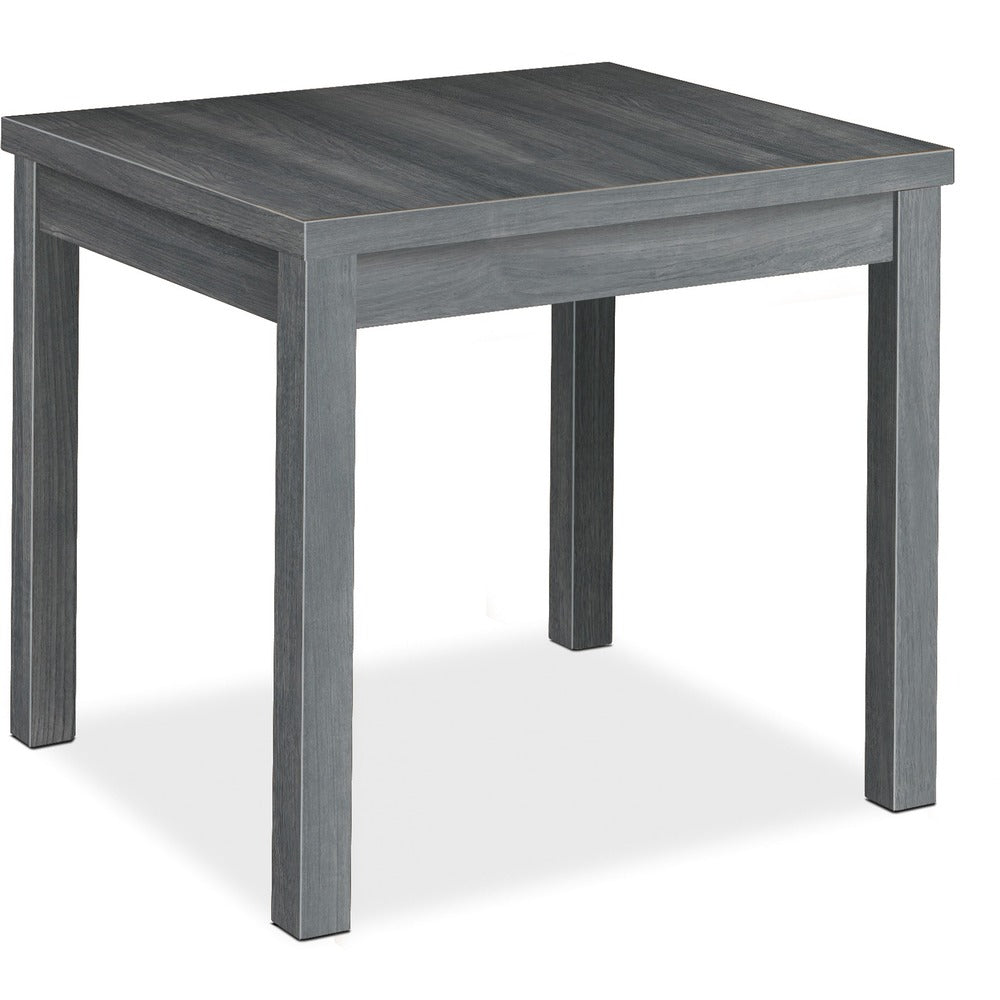 Image of The HON Company End Table, Laminate, 24"x20"x20", Sterling Ash