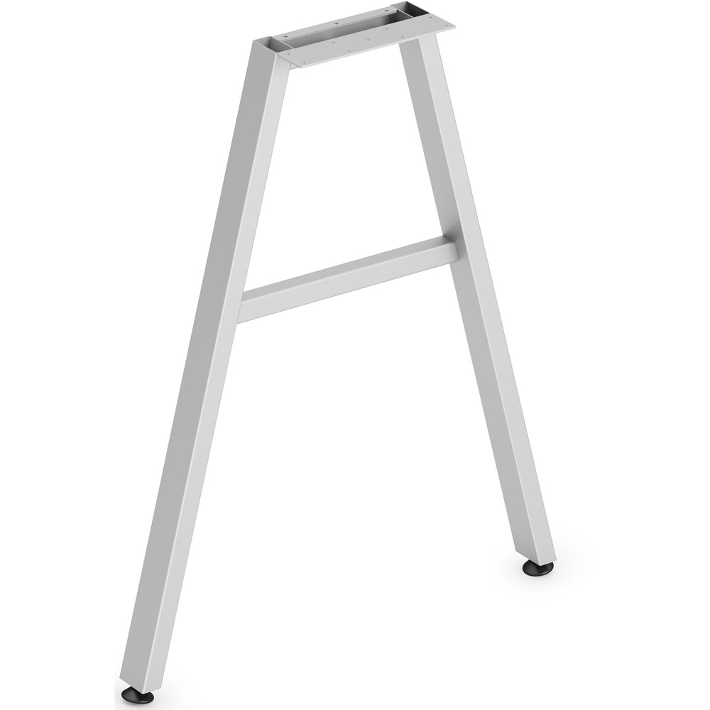 Image of The HON Company Leg, Angled, f/24"D Mod Worksurfaces, 24"W, Silver