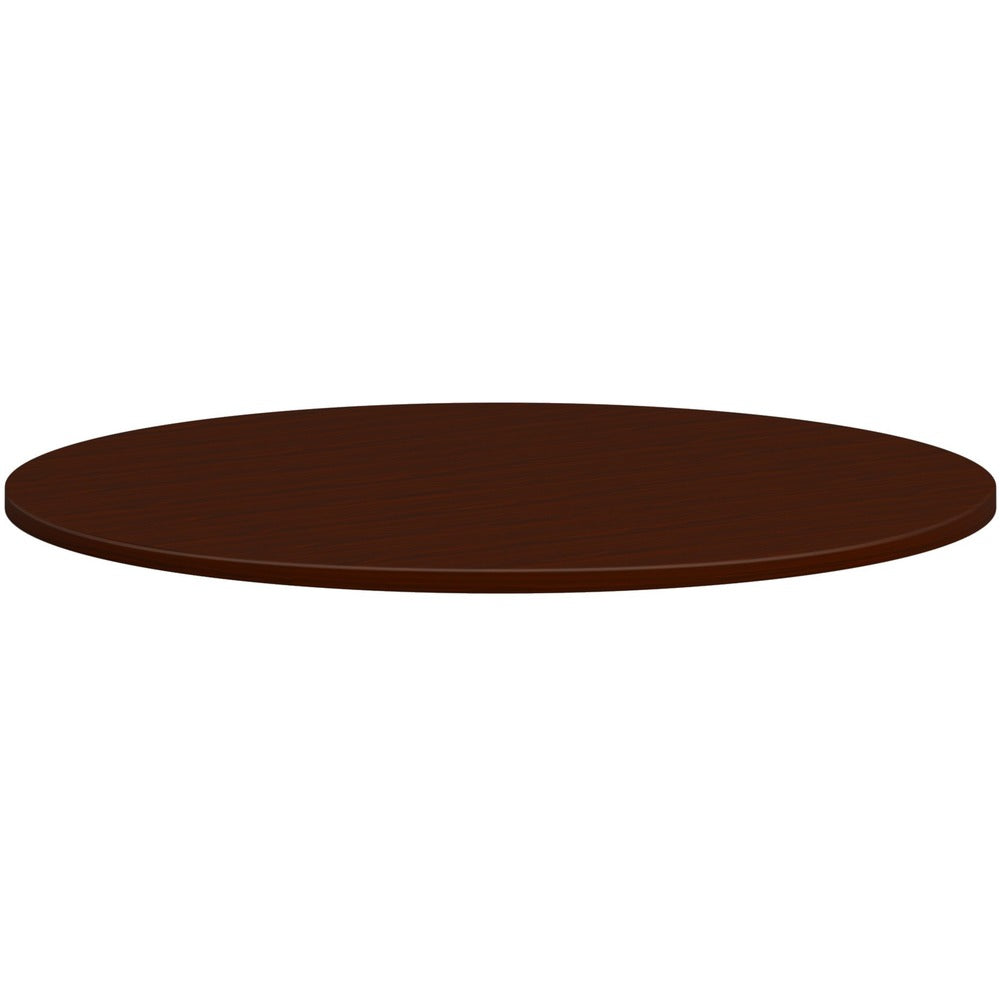 Image of The HON Company Top, Round, f/Mod Conference Table, 48"Dia, Mahogany