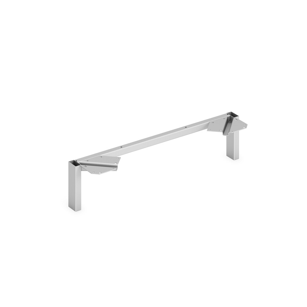 Image of The HON Company Support Legs, f/Mod Credenza, 30"Dx7"H, Silver