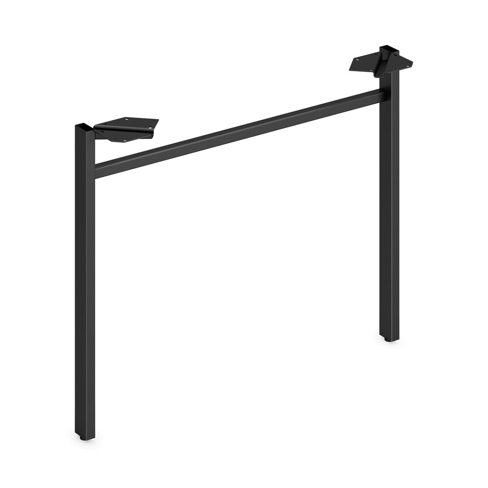 Image of The HON Company Leg, Straight, f/30"D Mod Worksurfaces, 30"W, Black