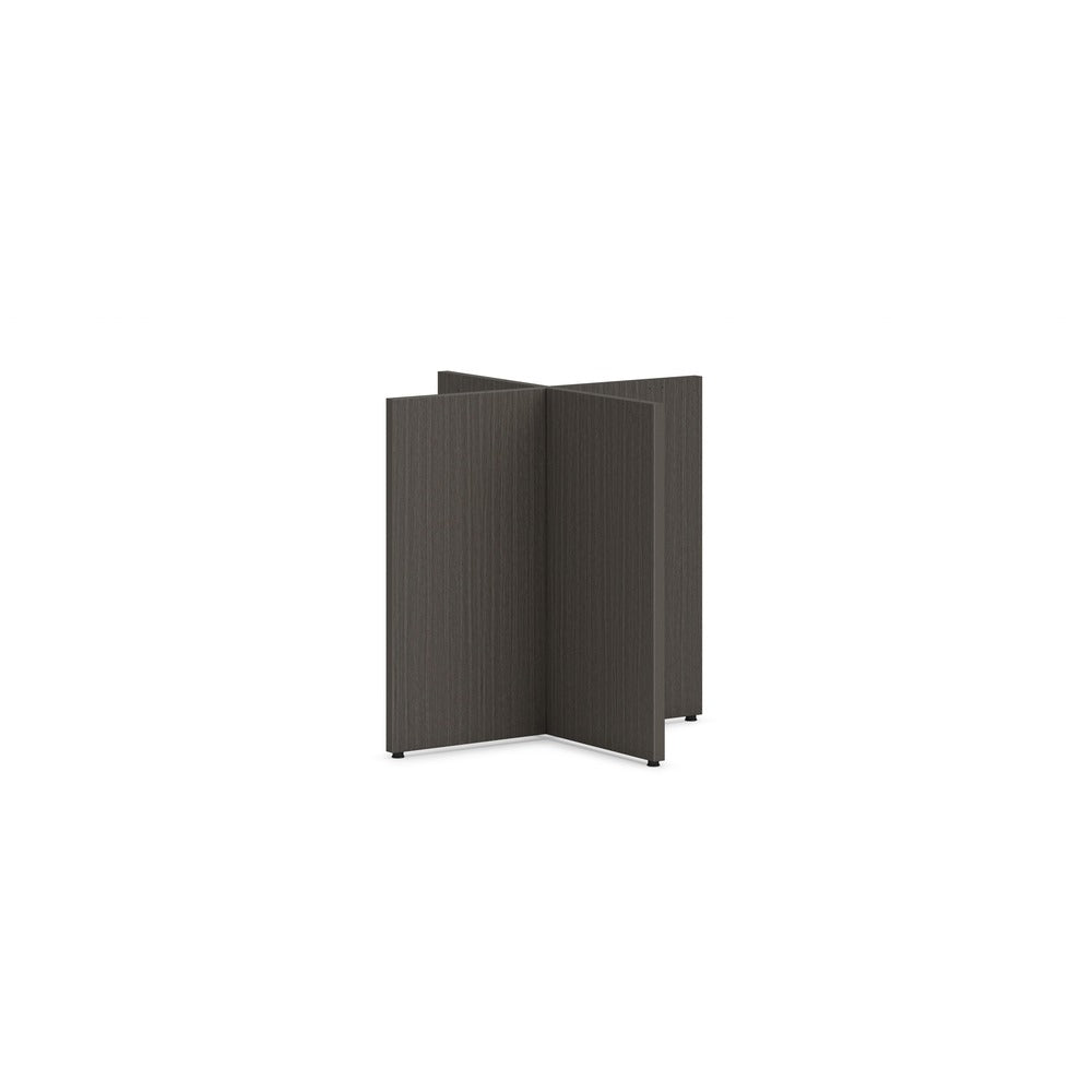Image of The HON Company X-Base, f/Mod 48" Round Top, 28"H, Slate Teak