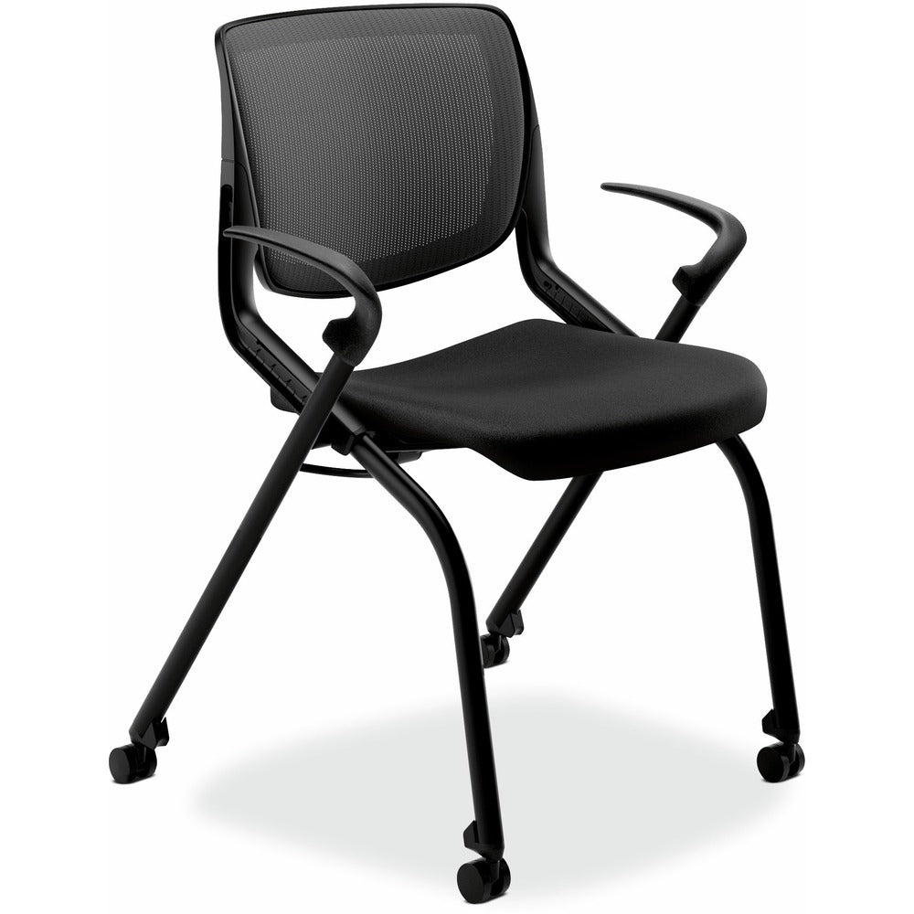 Image of The HON Company Nesting Chair, 23"x23-3/4"x34", Black