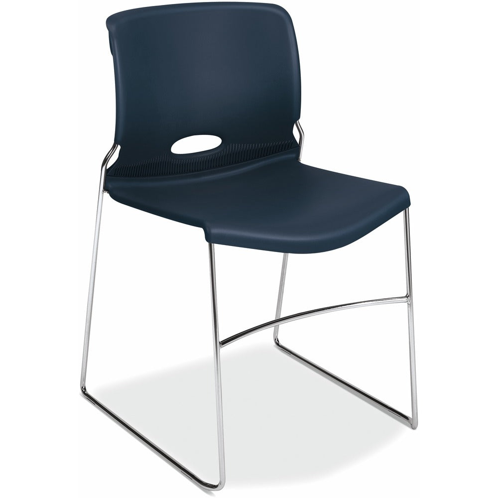 Image of The HON Company Stack Chairs, 19-1/8"x21-5/8"x30-5/8", 4/CT, Regatta
