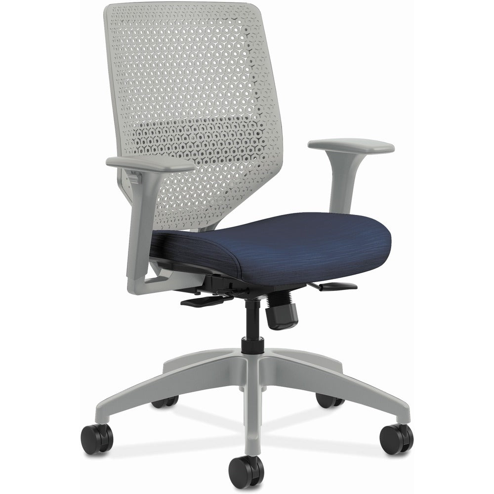 Image of The HON Company Task Chair, ReActiv, 29-3/4"x29"x42",Titanium Back/MD