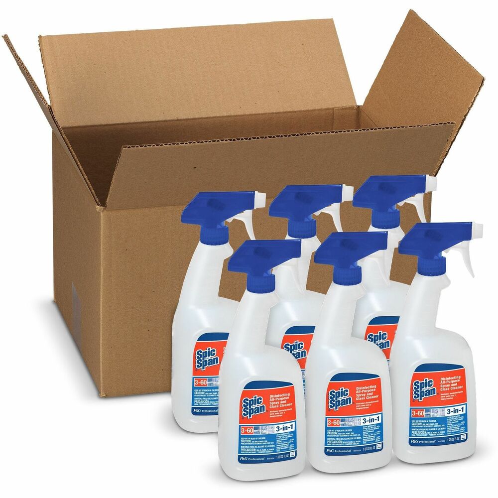 Image of Procter & Gamble Commercial Disinfectant,Pro,Multi-surface,Fresh Scent,32oz,6/CT,Blue