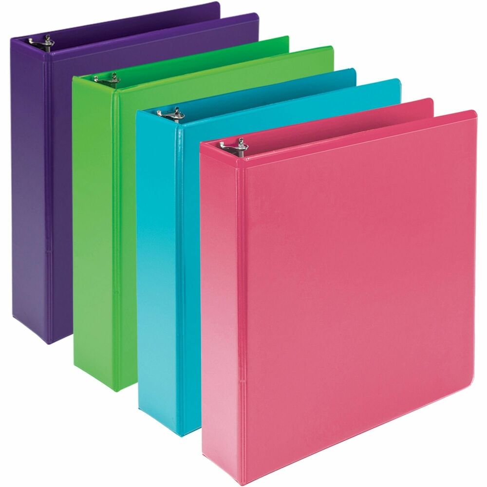 Image of Samsill Binder,EarthChoice,View,Round,2" Cap,Letter-size,4/PK,AST