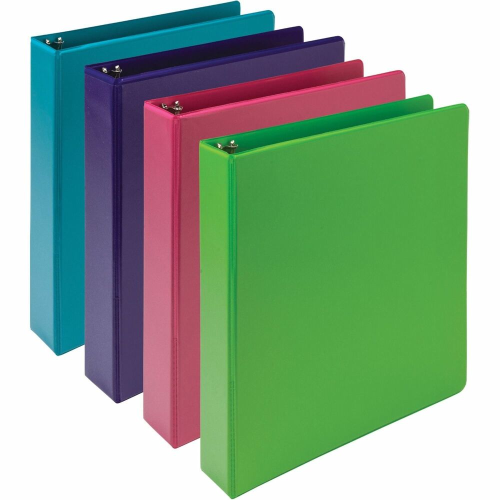 Image of Samsill Binder,EarthChoice,View,Round,1-1/2"Cap,Ltr-size,4/PK,AST