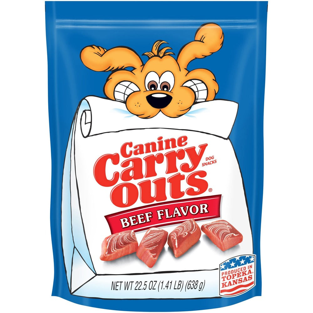 Image of The J.M. Smucker Co. Dog Treats, Beef, 22.5 oz, Brown
