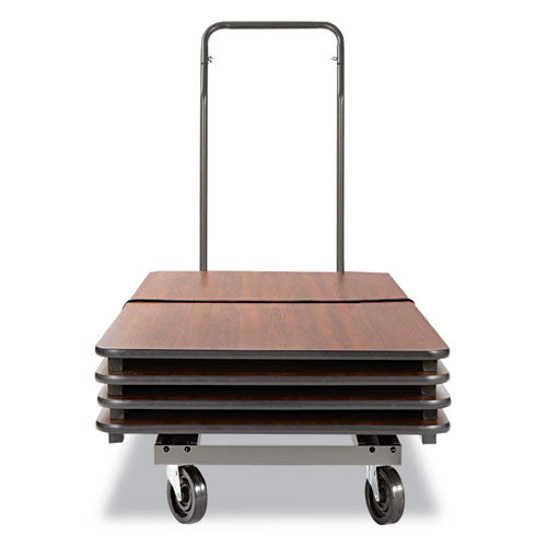 Image of Alera® Chair/Table Cart, Metal, 600 lb Capacity, 20.86" x 50.78" to 72.04" x 43.3", Black