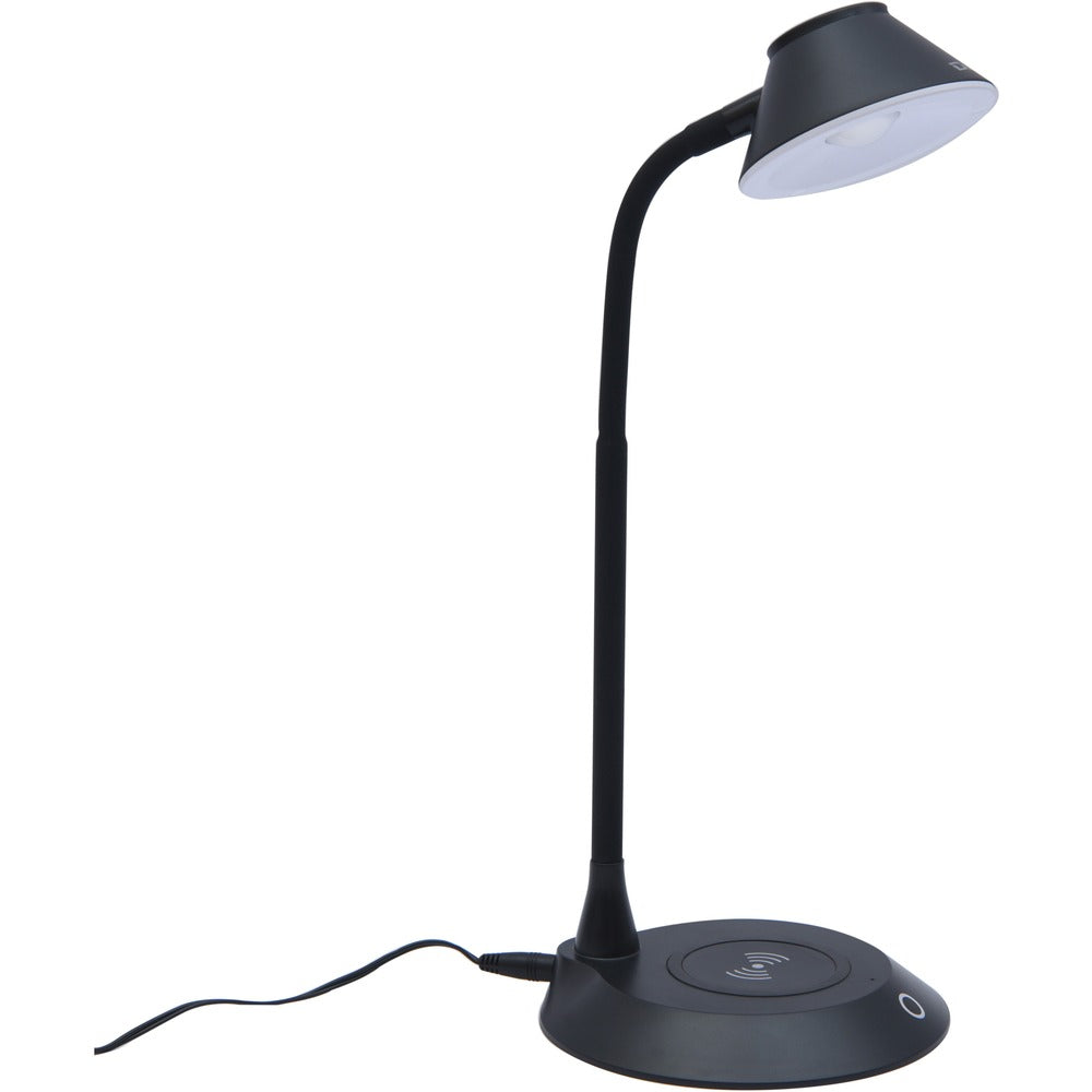 Image of Data Accessories Company Lamp,w/Qi Wireless Charger,3 Brightness Levels,Black