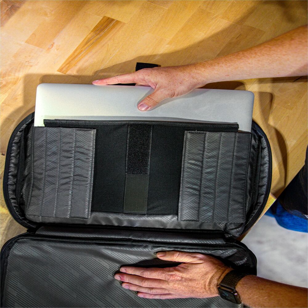 Image of Samsonite Briefcase,f/15.6" Laptop,TSA Friendly,Polyester,BK
